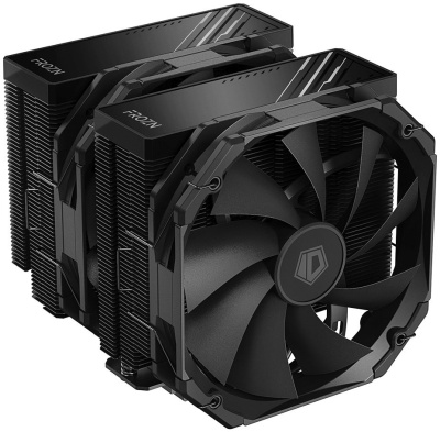 Устройство охлаждения(кулер) ID-Cooling Frozn A720 Soc-AM5/AM4/1200/1700/1851 черный 4-pin 33.5dB Al+Cu 300W 1300gr Ret (FROZN A720 BLACK)