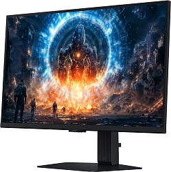 Монитор Samsung 27" Odyssey G6 S27FG606EIXCI черный IPS LED 16:9 HDMI матовая HAS Piv 350cd 178гр/178гр 2560x1440 350Hz FreeSync Premium DP 2K 6.4кг