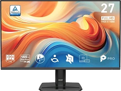 Монитор MSI 27" Pro MP271 E14A черный IPS LED 1ms 16:9 HDMI M/M матовая 1500:1 300cd 178гр/178гр 1920x1080 144Hz VGA DP FHD 3.82кг