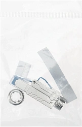 Коннектор Rexant (02-0381) FTP кат.6 RJ45 серебристый
