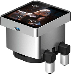 Система водяного охлаждения PcCooler DT360 Display ARGB Soc-AM5/AM4/1200/1700/1851 белый 4-pin 15-33.1dB Al LCD 320W Ret (DT360-WHAWXY-GL)