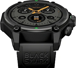 Смарт-часы Black Shark BS-GS3 1.43" AMOLED корп.черный рем.черный разм.брасл.:150-215мм (6974521492610)