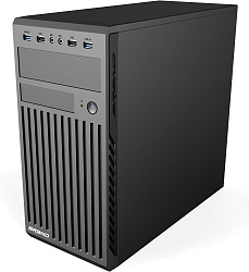 Корпус Accord ACC-B202N черный без БП mATX 1x80mm 2xUSB2.0 2xUSB3.0 audio