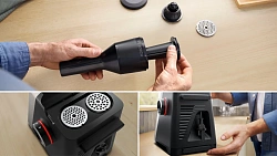 Мясорубка Bosch Series 8 MFWS835M 2500Вт черный