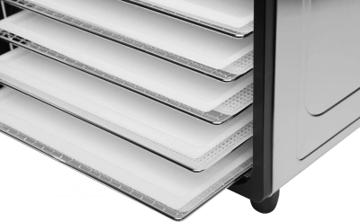 Сушка для фруктов и овощей Kitfort КТ-1934 24под. 700Вт нержавеющая сталь