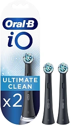 Насадка для зубных щеток Oral-B iO RB CB Ultimate Clean (упак.:2шт) черный Oral-B iO