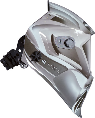 Маска сварщика Fubag IR 9-13C S филь.:хамел. см.экр.95x36мм серебристый (38076)