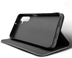 Чехол (клип-кейс) BoraSCO для Samsung Galaxy A25 Microfiber Case черный (72876)