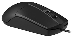 Мышь A4Tech OP-330S черный оптическая 1200dpi silent USB 3but (OP-330S (BLACK))