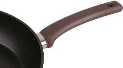 Сковорода Rondell Fest RDA-1340 круглая 28см покрытие: Xylan Plus ручка несъемная (без крышки) черный