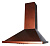 Вытяжка каминная Elikor Оптима 50П-400-К3Л медный антик управление: кнопочное (1 мотор)