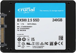 Накопитель SSD Crucial S SATA-III 240GB CT240BX500SSD1 BX500 2.5"