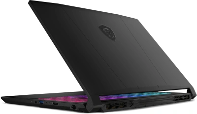 Ноутбук MSI Katana 15 HX B14WFK Core i5 14450HX 16Gb SSD1Tb NVIDIA GeForce RTX5060 8Gb 15.6" IPS FHD (1920x1080) FreeDOS black WiFi BT Cam