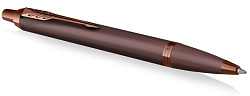 Ручка шариков. Parker IM Monochrome K328 (2190514) Burgundy PVD M син. черн. подар.кор.