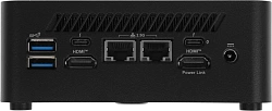 Неттоп MSI Cubi NUC 1M-053BRU Core 3 100U (1.2) Graphics CR без ОС 2xGbitEth WiFi BT 120W черный (936-B0B111-081)