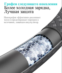 Кабель Romoss CB3235 6958377525982 USB Type-C (m)-USB Type-C (m) 1м серый