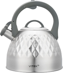 Чайник металлический Vitek Вкус жизни VT-WK1210 2.8л. стальной