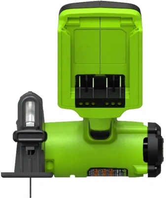 Углошлифовальная машина Greenworks GD24UCS 20000об/мин рез.шпин.:M6 d=76мм (3402007)