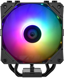 Устройство охлаждения(кулер) ID-Cooling SE-224-XTS ARGB Soc-AM5/AM4/1200/1700/1851 черный 4-pin 29dB Al+Cu 220W 650gr Ret (SE-224-XTS ARGB)