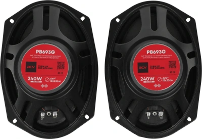 Колонки автомобильные ACV PB-693G 240Вт 88дБ 4Ом 16x23см (6x9дюйм) (ком.:2кол.) коаксиальные трехполосные