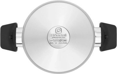 Кастрюля Rondell Strike RDS-714 2.8л. d=20см (с крышкой) стальной