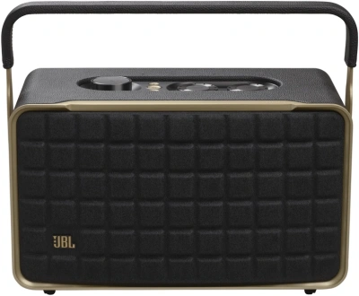 Колонка порт. JBL Authentics 300 Google Assistant, Amazon Alexa черный 100W 2.1 BT 4800mAh (JBLAUTH300BLKUK)