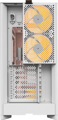 Корпус Montech HS01 PRO белый без БП ATX 5x120mm 2xUSB3.0 1xUSB3.1 audio