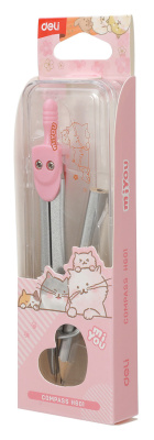 Циркуль Deli EH601 в компл.:карандаш