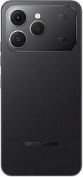 Смартфон Tecno Spark 40 256Gb 8Gb черный моноблок 3G 4G 2Sim 6.67" 720x1600 Android 15 50Mpix 802.11 a/b/g/n/ac/ax NFC GPS GSM900/1800 GSM1900 Protect FM microSD max1024Gb