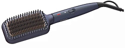 Расческа-выпрямитель Philips BHH885/00 черный/фиолетовый макс.темп.:200С покрытие:керамическое