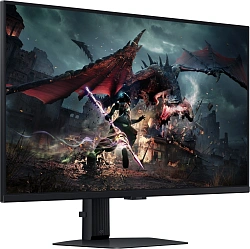 Монитор Samsung 32" Odyssey G5 S32DG502EIXCI черный IPS LED 16:9 HDMI TV матовая HAS Piv 1000:1 350cd 178гр/178гр 2560x1440 180Hz FreeSync DP QHD 7.4кг