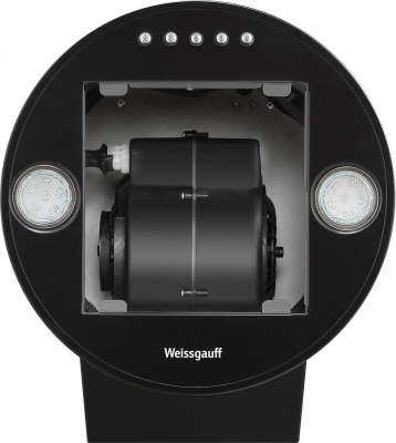 Вытяжка каминная Weissgauff Tubus 700 PB BL черный управление: кнопочное (1 мотор)