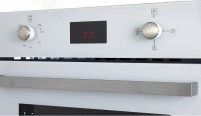 Духовой шкаф Газовый MBS DG-602WH стекло белое/черный