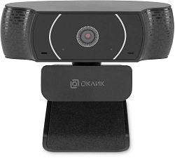 Камера Web Оклик OK-C016HD черный 1Mpix (1280x720) USB2.0 с микрофоном