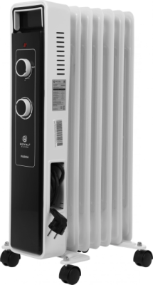 Радиатор масляный Royal Clima PARMA ROR-PR7-1500M 1500Вт белый/черный