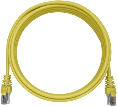 Патч-корд NTSS NTSS-PC-UTP-RJ45-5e-0.15-LSZH-YL NTSS-PC-UTP-RJ45-5E-0.15-LSZH UTP RJ-45 вил.-вилка RJ-45 кат.5E 0.15м желтый LSZH (уп.:1шт)