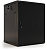 Шкаф коммутационный Hyperline (TWB-2766-SR-RAL9004) настенный 27U 600x600мм пер.дв.стал.лист 2 бок.пан. 60кг черный 1304мм