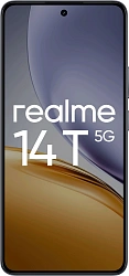 Смартфон Realme RMX5078 14T 5G 128Gb 8Gb черный моноблок 3G 4G 2Sim 6.67" 1080x2400 Android 15 50Mpix 802.11 a/b/g/n/ac/ax NFC GPS GSM900/1800 GSM1900 Protect