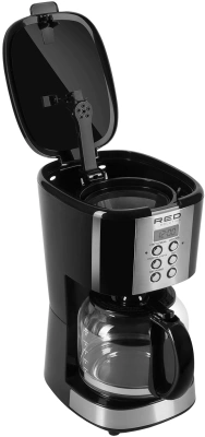 Кофеварка капельная Red Solution RCM-M1529 900Вт черный/серебристый
