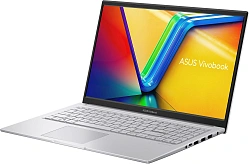 Ноутбук Asus Vivobook 15 F1504VA-BQ250 Core 5 120U 8Gb SSD512Gb Intel Graphics 15.6" WVA FHD (1920x1080) Windows 11 Home silver WiFi BT Cam (90NB13Y1-M01FT0)