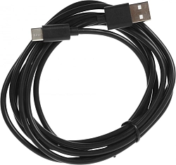 Кабель Buro BU-USB-AC-2M USB A (m)-USB Type-C (m) 2м черный