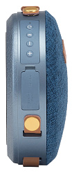Колонка порт. Hyundai H-PAC520 синий 8W 1.0 BT/3.5Jack 10м 2200mAh