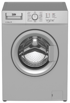 Стиральная машина Beko WRS55P1BSS класс: A-10% загр.фронтальная макс.:5кг серебристый