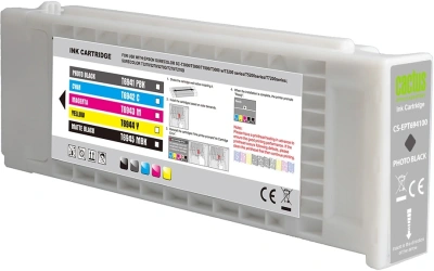 Картридж струйный Cactus CS-EPT694100 T6941 черный (675мл) для Epson SureColor SC-T3000/T3070/T3200/T5000/5200
