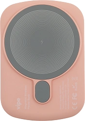 Мобильный аккумулятор Vipe Jake 5000mAh PD 20W 3A USB-C беспров.зар. розовый (VPPBJAKE5KSTPNK)