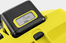 Строительный пылесос Karcher WD 3 Battery Set *EU-II 300Вт (уборка: сухая/влажная/выдув/сбор воды) желтый