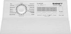 Стиральная машина Kraft TCH-UME7303W класс: A+++ загр.вертикальная макс.:7кг белый