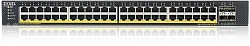 Коммутатор Zyxel NebulaFlex XGS1935-52HP-EU0101F (L2+) 48x1Гбит/с 4SFP+ 48PoE+ 375W управляемый