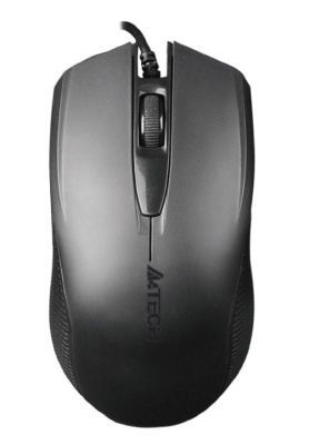 Мышь A4Tech OP-760 черный оптическая 1200dpi USB 3but