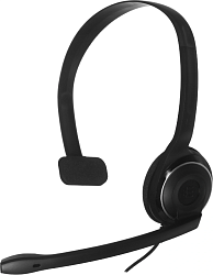 Наушники с микрофоном Sennheiser PC 7 черный 2м накладные USB оголовье (504196)